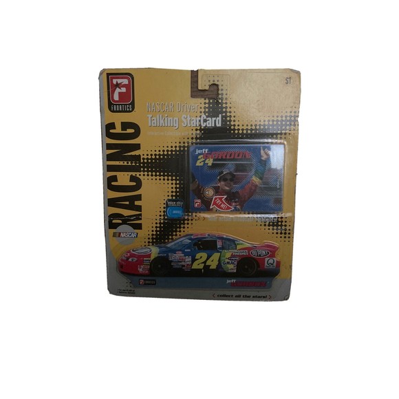 Fanatics Toys Fanatics Nascar Racing Driver Talking Star Card Jeff